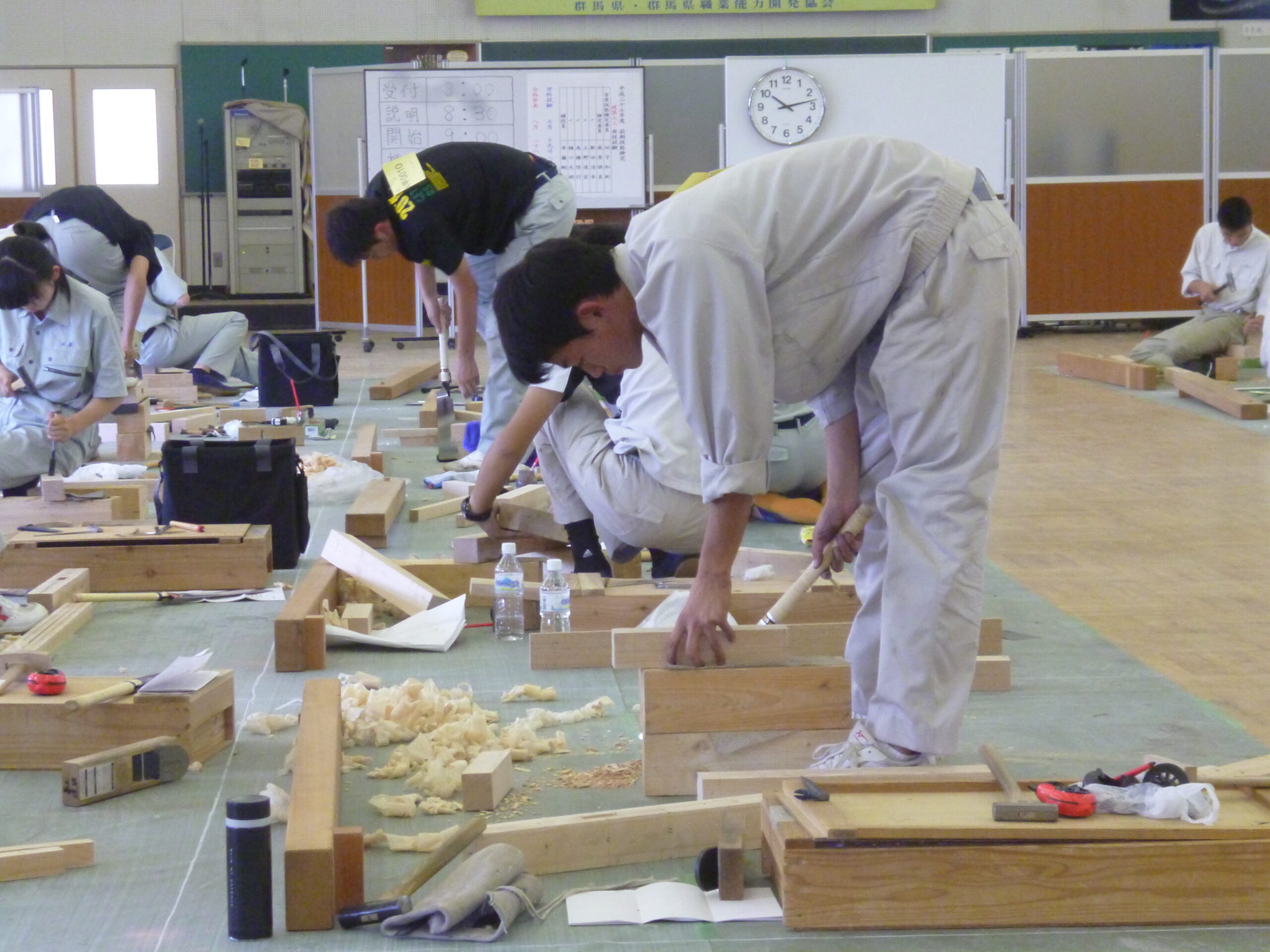 職業訓練校での指導